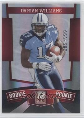 2010 Donruss Elite - [Base] #179 - Damian Williams /999