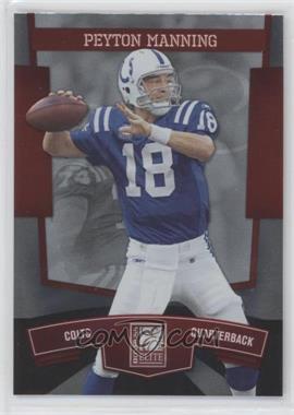 2010 Donruss Elite - [Base] #43 - Peyton Manning