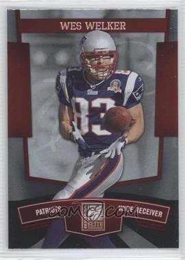 2010 Donruss Elite - [Base] #60 - Wes Welker