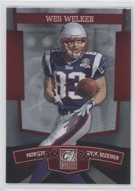 2010 Donruss Elite - [Base] #60 - Wes Welker