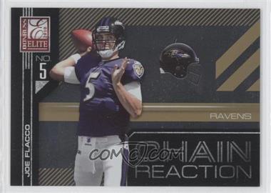 2010 Donruss Elite - Chain Reaction - Gold #15 - Joe Flacco /999