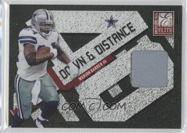 2010 Donruss Elite - Down and Distance Materials #32 - Marion Barber III /299