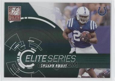 2010 Donruss Elite - Elite Series - Green #14 - Joseph Addai /99