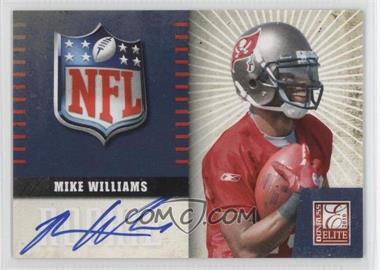 2010 Donruss Elite - NFL Shield - Signatures #26 - Mike Williams