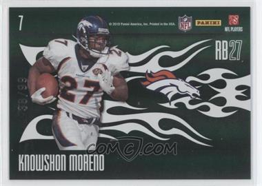 2010 Donruss Elite - Passing the Torch - Green #7 - Knowshon Moreno, Terrell Davis /99