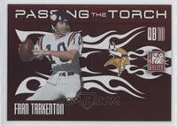 Brett Favre, Fran Tarkenton [EX to NM] #/999