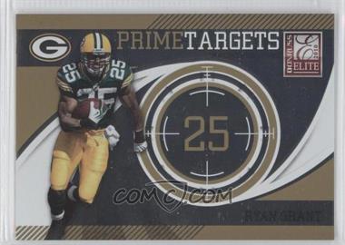 2010 Donruss Elite - Prime Targets - Gold #16 - Ryan Grant /999