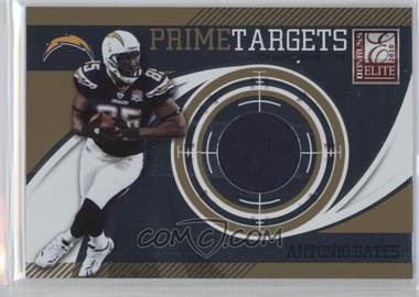 2010 Donruss Elite - Prime Targets - Jersey #3 - Antonio Gates /299