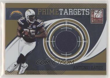 2010 Donruss Elite - Prime Targets - Jersey #3 - Antonio Gates /299