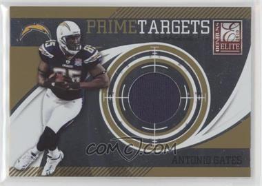 2010 Donruss Elite - Prime Targets - Jersey #3 - Antonio Gates /299