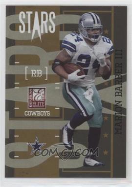 2010 Donruss Elite - Stars - Gold #9 - Marion Barber III /999