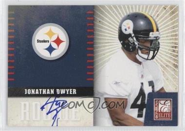 2010 Donruss Elite - Team Logo - Signatures #21 - Jonathan Dwyer