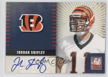 2010 Donruss Elite - Team Logo - Signatures #22 - Jordan Shipley