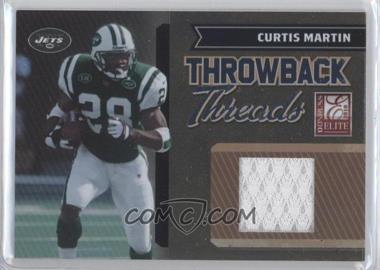 2010 Donruss Elite - Throwback Threads #10 - Curtis Martin /299