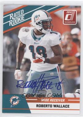 2010 Donruss Rated Rookie - Box Set [Base] - Autographs #85 - Roberto Wallace