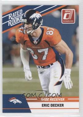 2010 Donruss Rated Rookie - Box Set [Base] #38 - Eric Decker