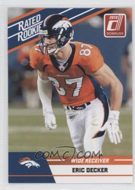 2010 Donruss Rated Rookie - Box Set [Base] #38 - Eric Decker