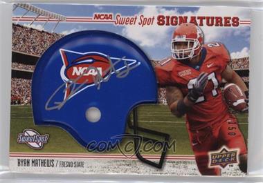 2010 NCAA Sweet Spot - [Base] - Variations #118.2 - Rookie Signatures - Ryan Mathews (NCAA Helmet) /150