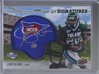 Rookie Signatures - Jeremy Williams (NCAA Helmet) [Noted] #/50