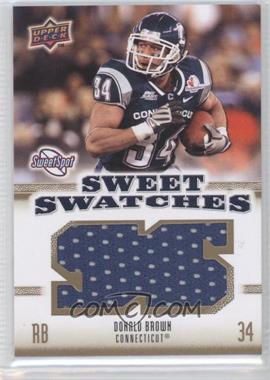 2010 NCAA Sweet Spot - Sweet Swatches #SSW-20 - Donald Brown