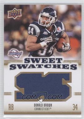 2010 NCAA Sweet Spot - Sweet Swatches #SSW-20 - Donald Brown