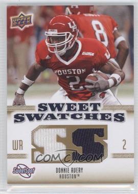 2010 NCAA Sweet Spot - Sweet Swatches #SSW-22 - Donnie Avery