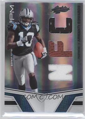 2010 Panini Absolute Memorabilia - [Base] - Die-Cut AFC/NFC #205 - Rookie Premiere Materials - Armanti Edwards /99