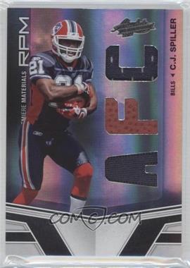 2010 Panini Absolute Memorabilia - [Base] - Die-Cut AFC/NFC #206 - Rookie Premiere Materials - C.J. Spiller /99