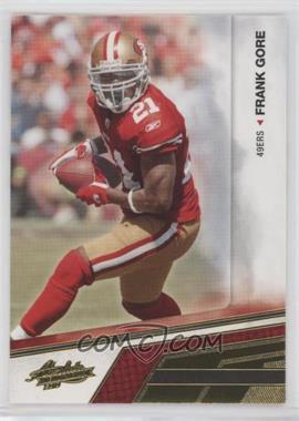 2010 Panini Absolute Memorabilia - [Base] - Retail #83 - Frank Gore