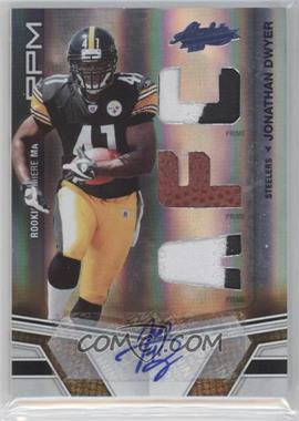 2010 Panini Absolute Memorabilia - [Base] - Spectrum Die-Cut AFC/NFC Prime Signatures #208 - Rookie Premiere Materials - Jonathan Dwyer /10