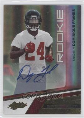 2010 Panini Absolute Memorabilia - [Base] - Spectrum Gold Signatures #131 - Rookie - Dominique Franks /299