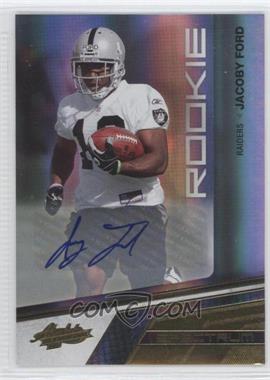 2010 Panini Absolute Memorabilia - [Base] - Spectrum Gold Signatures #138 - Rookie - Jacoby Ford /199
