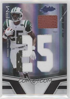 2010 Panini Absolute Memorabilia - [Base] - Spectrum Jumbo Die-Cut Jersey Number Prime With Football #210 - Rookie Premiere Materials - Joe McKnight /10