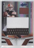 Rookie Premiere Materials - Colt McCoy [Noted] #/25