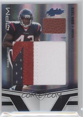 2010 Panini Absolute Memorabilia - [Base] - Spectrum Jumbo Prime With Football #213 - Rookie Premiere Materials - Ben Tate /25