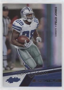 2010 Panini Absolute Memorabilia - [Base] - Spectrum Platinum #25 - Felix Jones /5