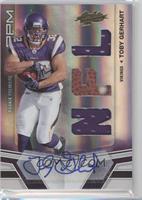 Rookie Premiere Materials - Toby Gerhart #/299