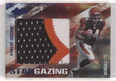 2010 Panini Absolute Memorabilia - Star Gazing - Spectrum Jumbo Materials Prime #25 - Jermaine Gresham /15