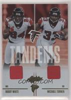 Roddy White, Michael Turner [Good to VG‑EX] #/85