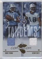 Vince Young, Kenny Britt #/100