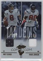 Matt Schaub, Andre Johnson #/30