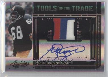 2010 Panini Absolute Memorabilia - Tools of the Trade - Spectrum Black Prime Signatures #45 - L.C. Greenwood /10