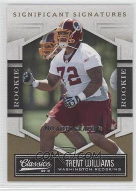 2010 Panini Classics - [Base] - Significant Signatures Gold #198 - Rookie - Trent Williams /99