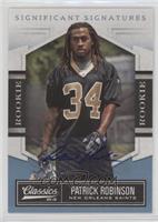 Rookie - Patrick Robinson [Noted] #/25