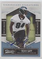 Rookie - Ricky Sapp #/25