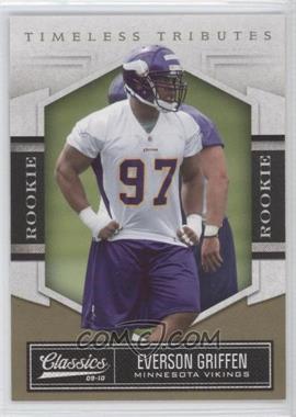 2010 Panini Classics - [Base] - Timeless Tributes Gold #141 - Rookie - Everson Griffen /50