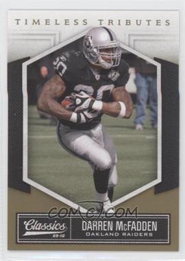 2010 Panini Classics - [Base] - Timeless Tributes Gold #70 - Darren McFadden /50