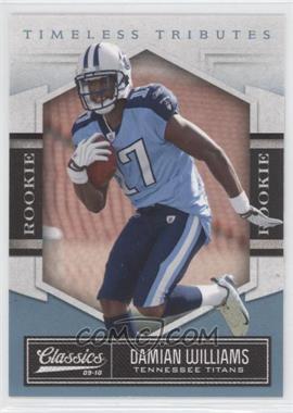 2010 Panini Classics - [Base] - Timeless Tributes Platinum #125 - Rookie - Damian Williams /25