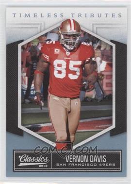 2010 Panini Classics - [Base] - Timeless Tributes Platinum #85 - Vernon Davis /25