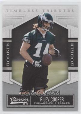 2010 Panini Classics - [Base] - Timeless Tributes Silver #181 - Rookie - Riley Cooper /100